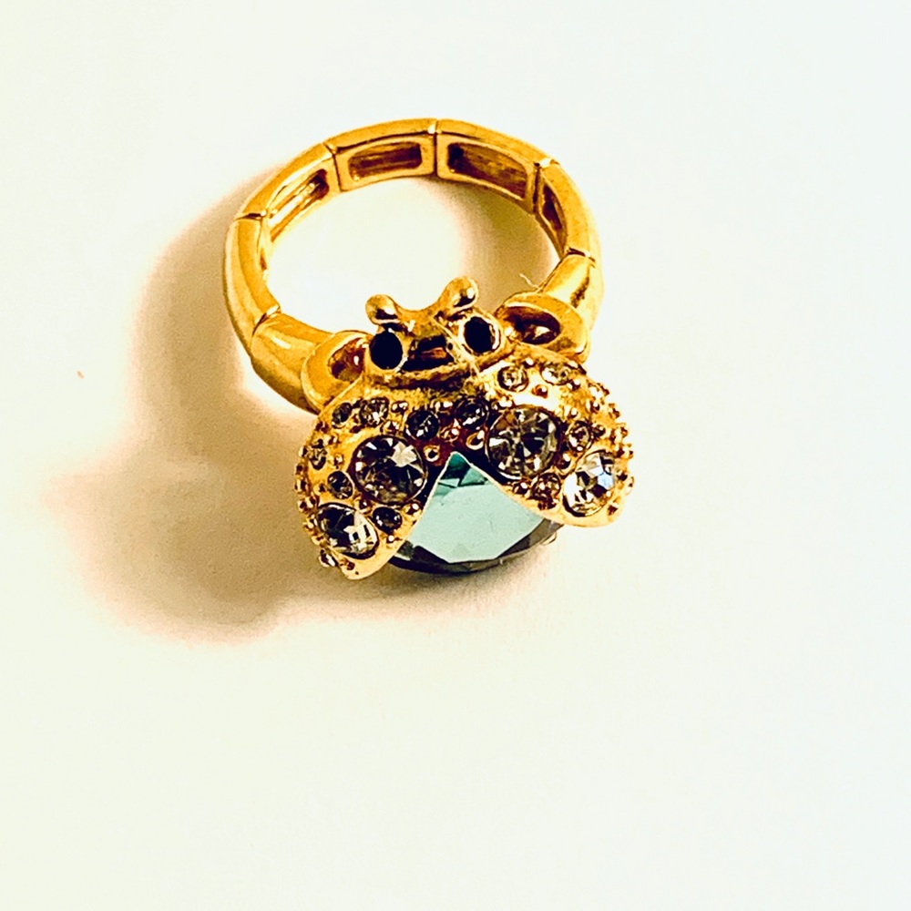 Betsey Johnson Ladybug ring